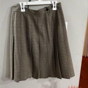 Toni Garment Vintage Classic Plaid Pleated Skirt Size 10